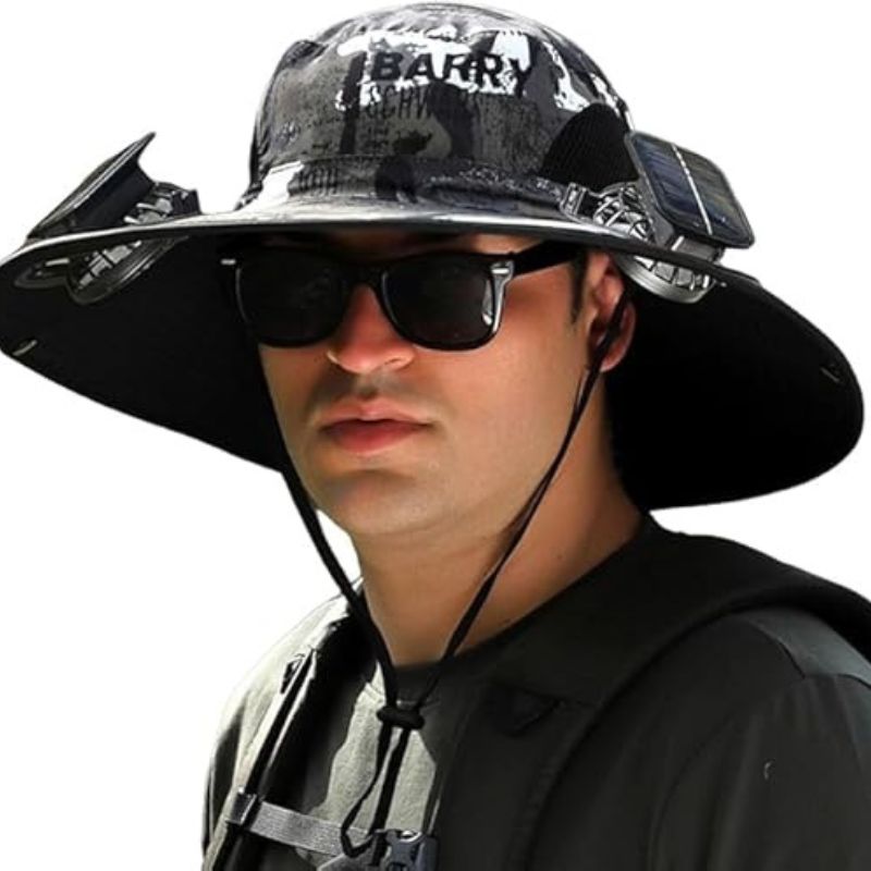 Solar Fan Hat