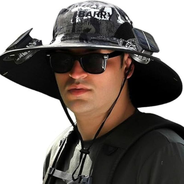 Solar Fan Hat