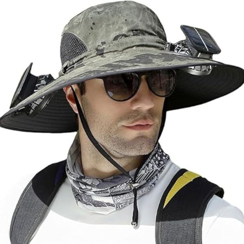 Solar Fan Hat