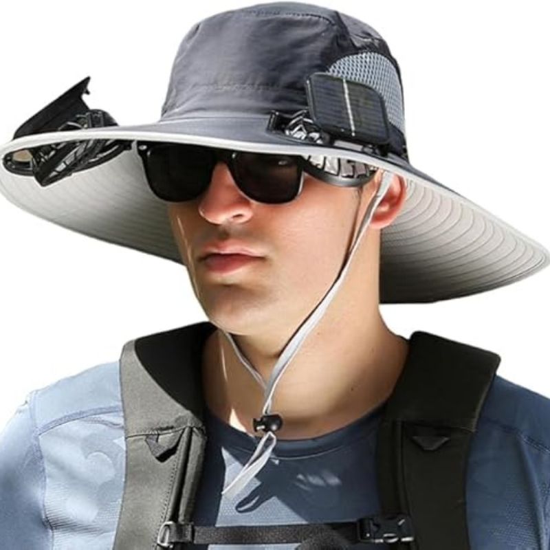 Solar Fan Hat