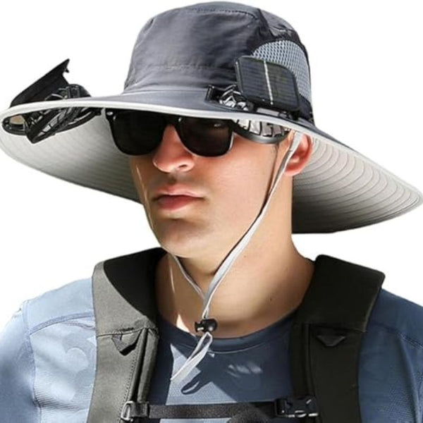 Solar Fan Hat