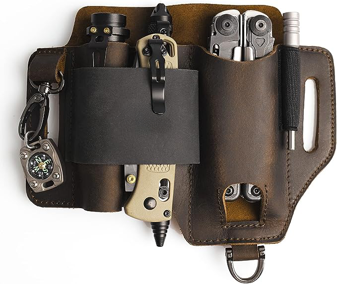 EDC Leather Belt Pouch