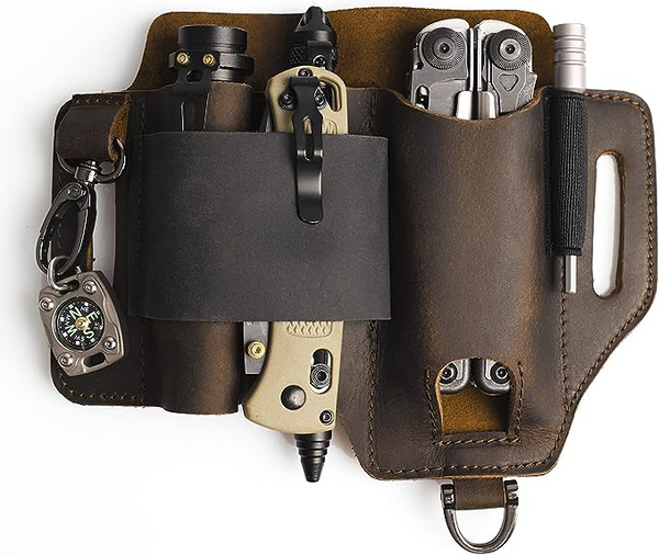EDC Leather Belt Pouch