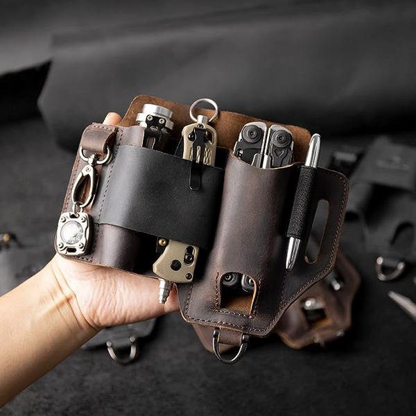 EDC Leather Belt Pouch