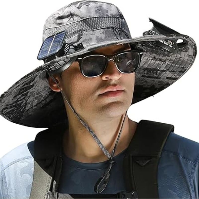 Solar Fan Hat