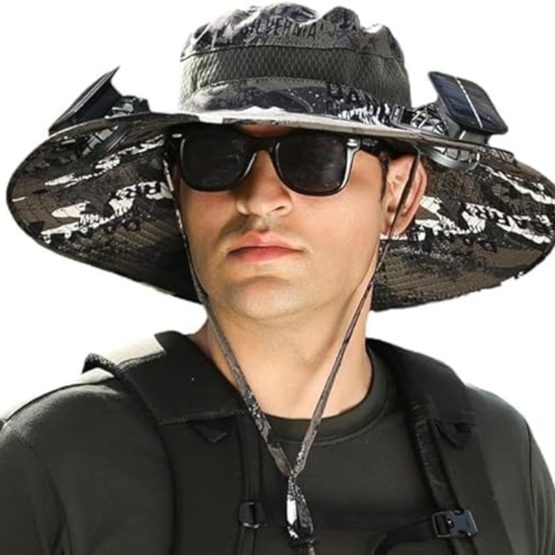 Solar Fan Hat
