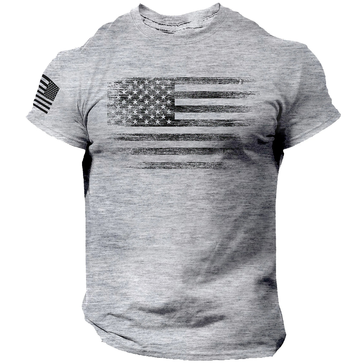 USA Patriotic Flag Men T Shirt