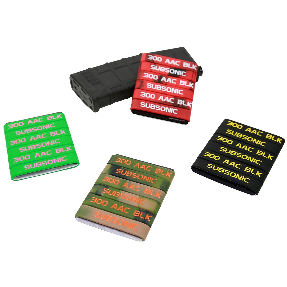 2TAC MAGAZINE MARKING BANDS (6 PACK)