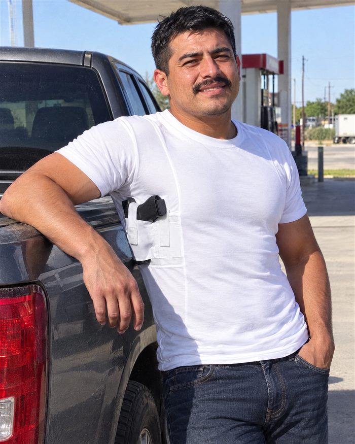 2TAC Ghost Tee — On the road