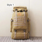 EDC4lifePro™ 60L Large Tactical Canvas Backpack- Tactical travel backpack 60l