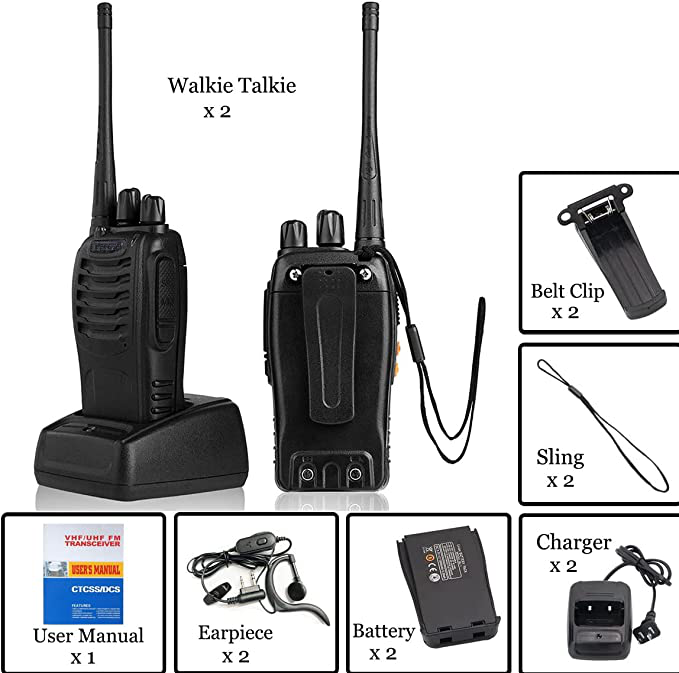 Portable License-Free Walkie Talkie