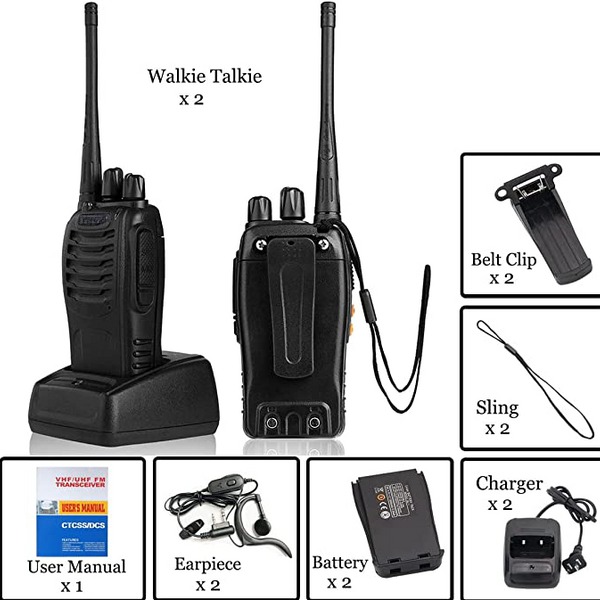 Portable License-Free Walkie Talkie