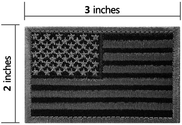 American USA Flag Patch 6 PACK