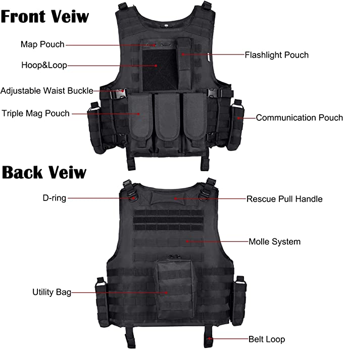 2TACTIC® Tactical Airsoft Vest