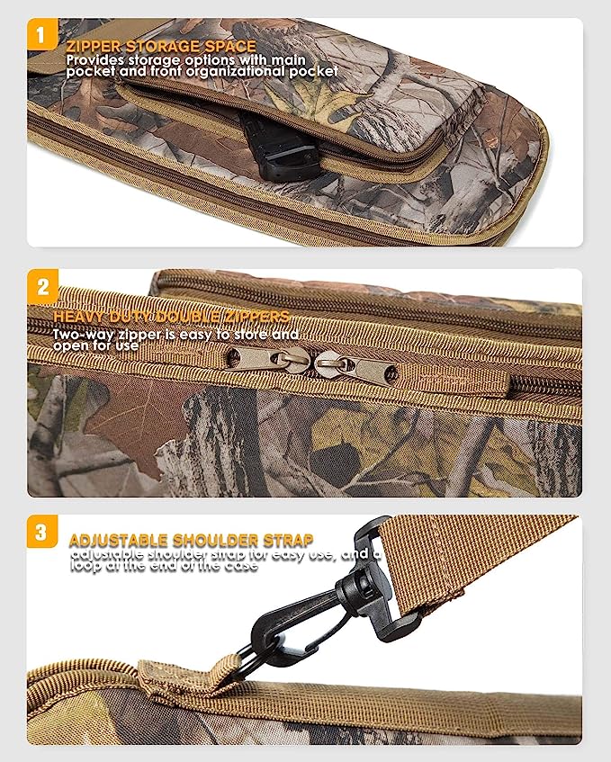 Water-Resistant Carrying Gun Case