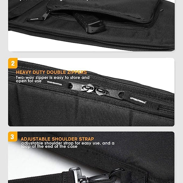 Water-Resistant Carrying Gun Case