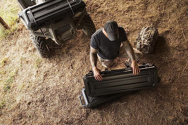 Tactical Gun Case with Wheels 42”