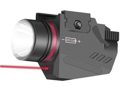 2TAC™ Tactical Flashlight & Laser Combo