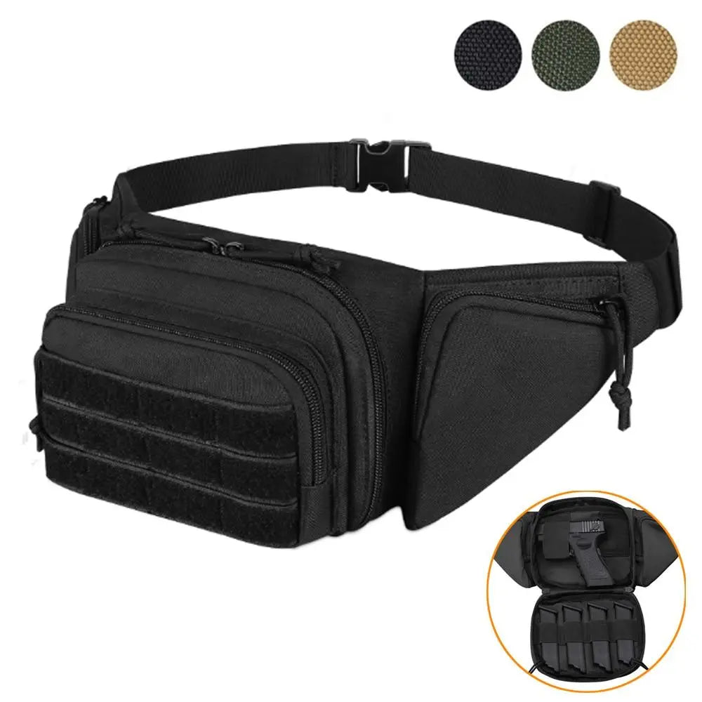 Military Waist Bag with Gun Holster freeshipping - 2Tactic
