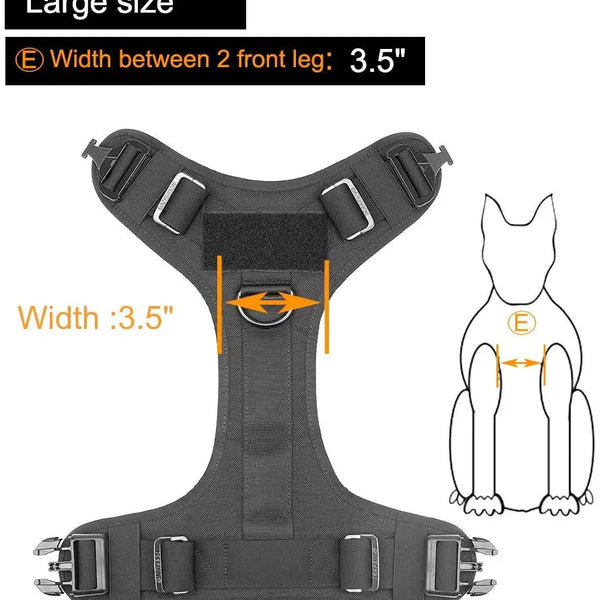 Tactical Dog Harness EDC4Life