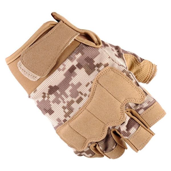 Fingerless Military Gloves