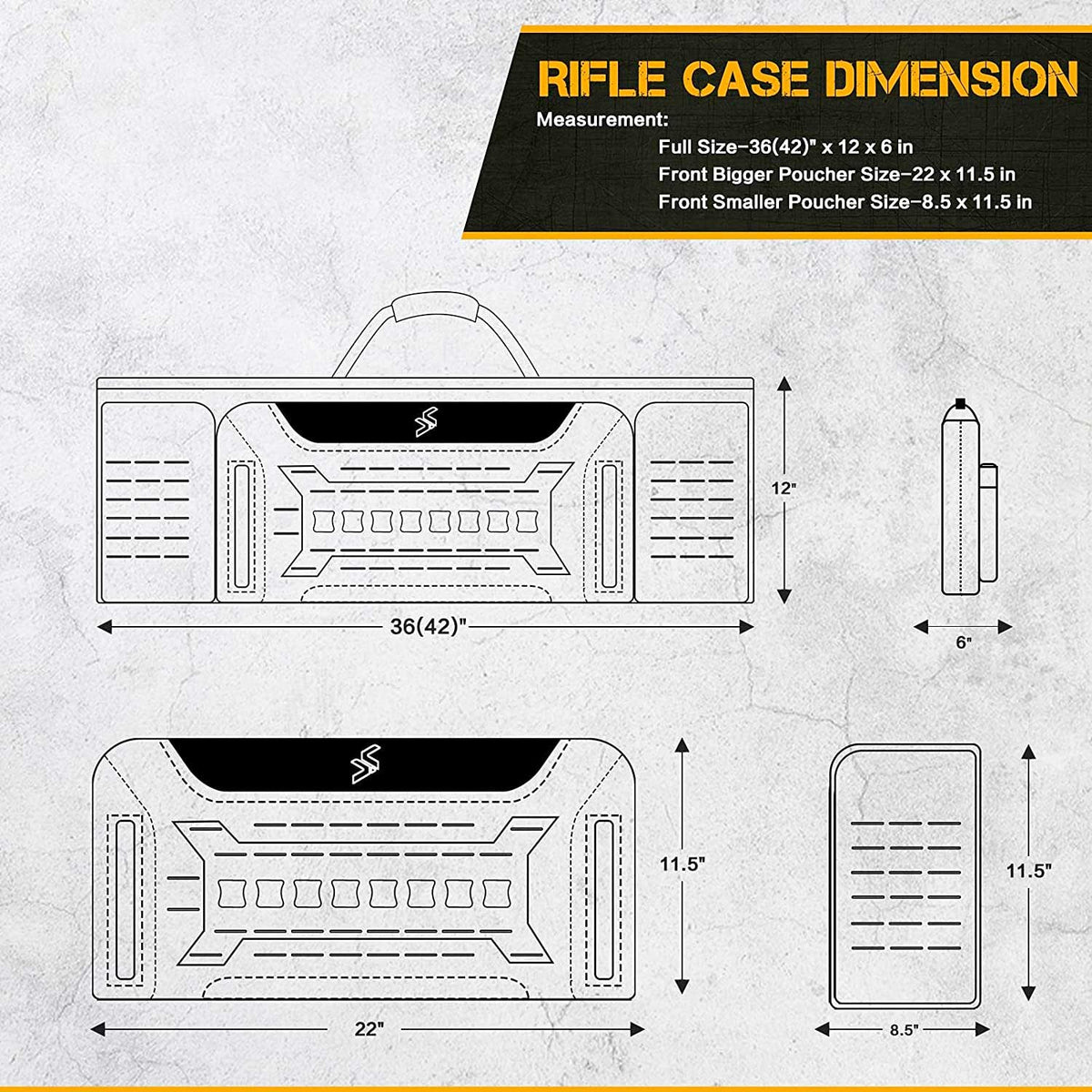 2Tactic - Tactical Rifle Case