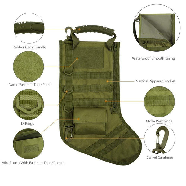 Tactical Christmas Molle Stocking