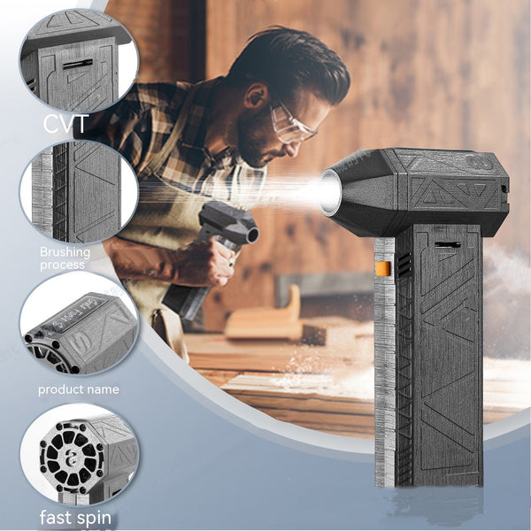 Turbo Fan Silent High Power Jet Fan Fast Recharging Dust Blower