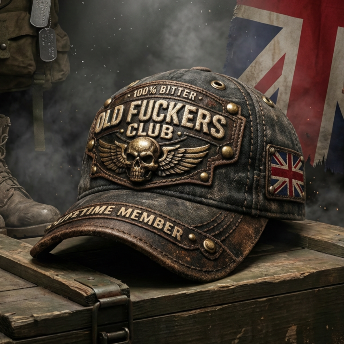 Old F*ckers Club Vintage Cap