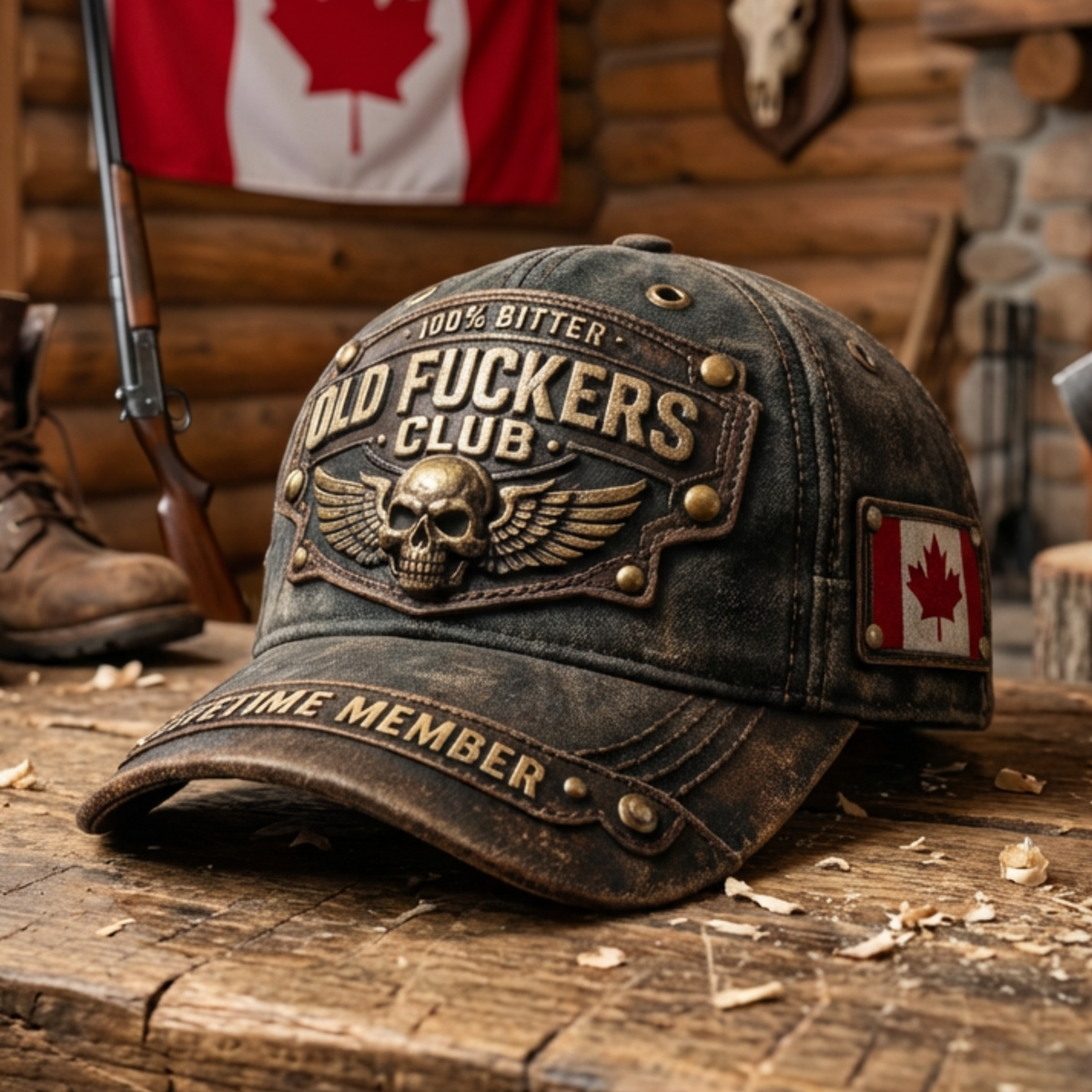 Old F*ckers Club Vintage Cap