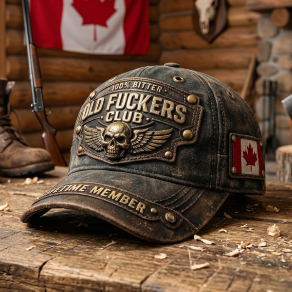 Old F*ckers Club Vintage Cap