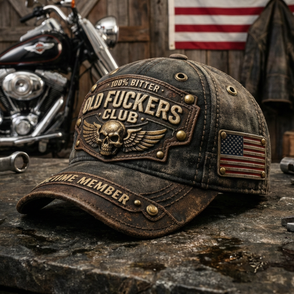 Old F*ckers Club Vintage Cap