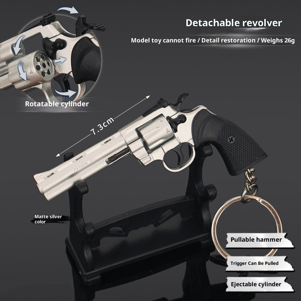 Disassembly Colt 357 Left Wheel Alloy Assembly Toys Keychain