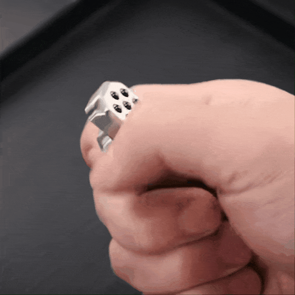 Stealth Click – Metal Fidget Haptic Slider