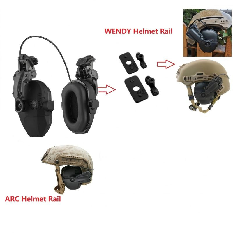 2TAC Walker Helmet Headset