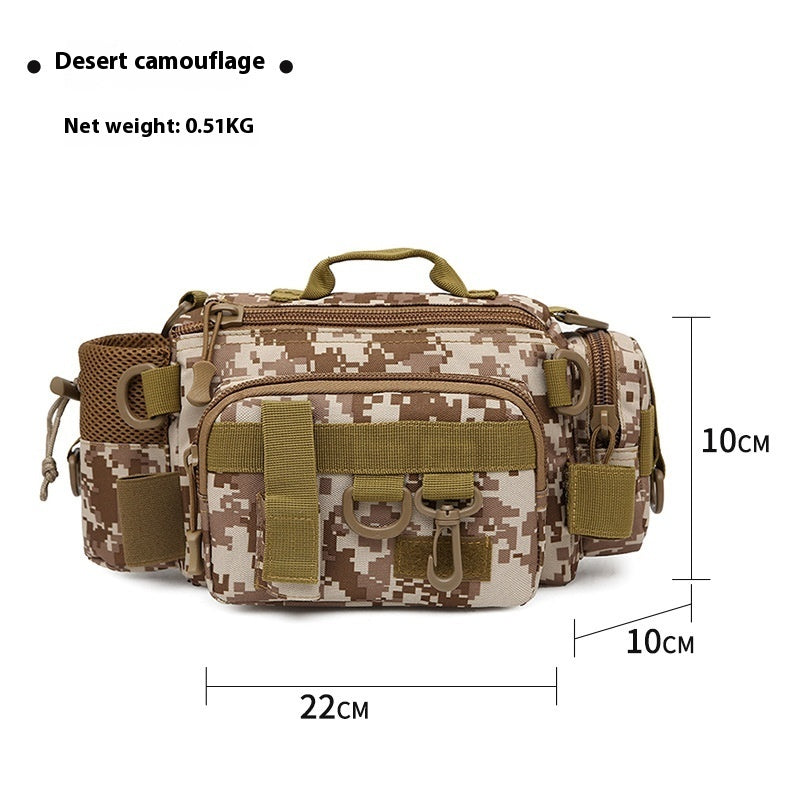 Multifunctional Rod Waist Bag Crossbody Bag