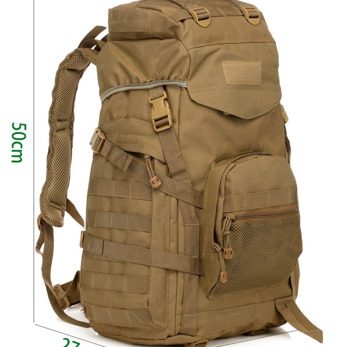 60L Camouflage Backpack For Camping  Hiking  Travel  And Cycling