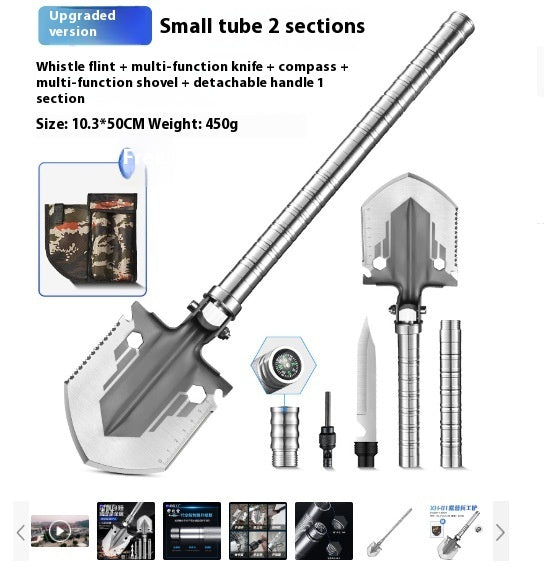 Outdoor Engineering Shovel Folding Multifunctional Camping Equipment