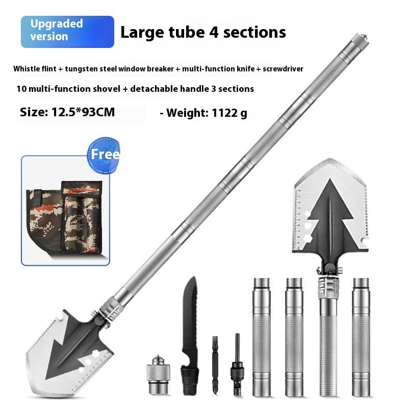 Outdoor Engineering Shovel Folding Multifunctional Camping Equipment