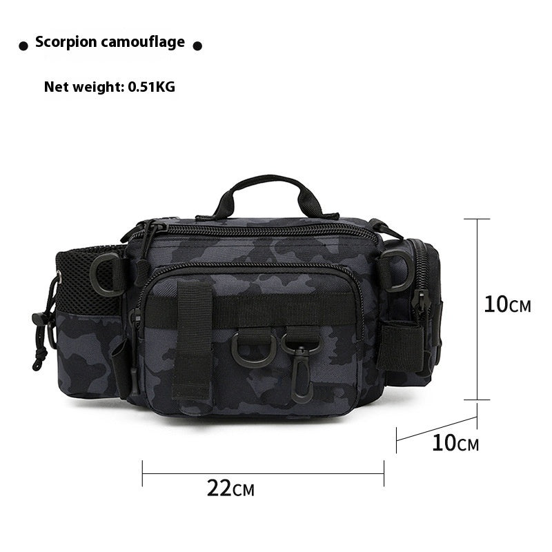 Multifunctional Rod Waist Bag Crossbody Bag