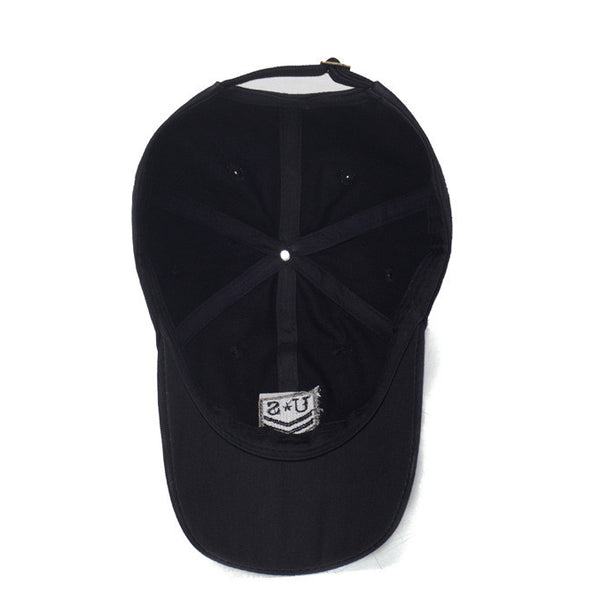 Embroidered US baseball cap
