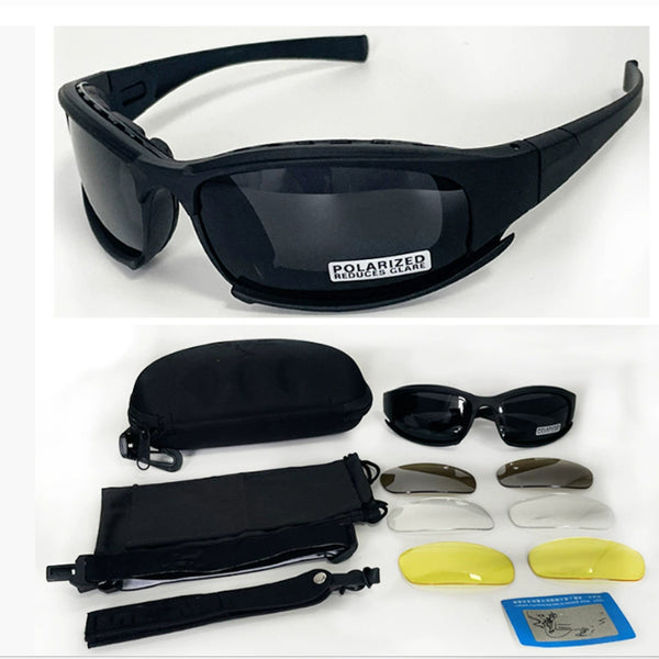 Tactical sports riding glasses
