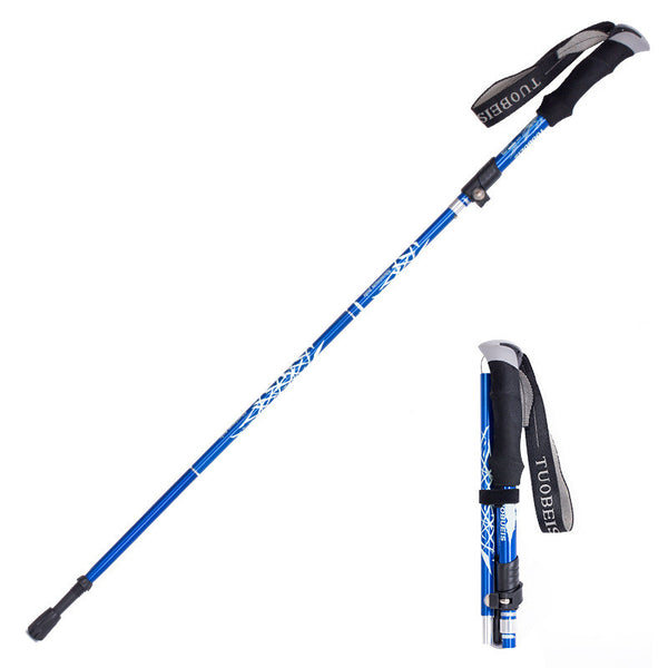 Ultralight Aluminum Alloy 5Sections Walking Sticks