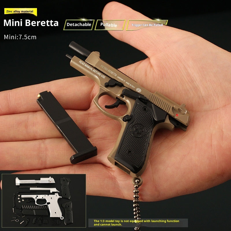 Alloy Model Toy Grab Keychain