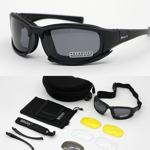 Tactical sports riding glasses