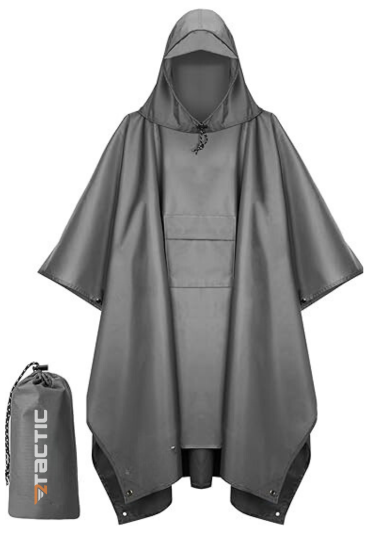 2TAC Hooded Rain Poncho