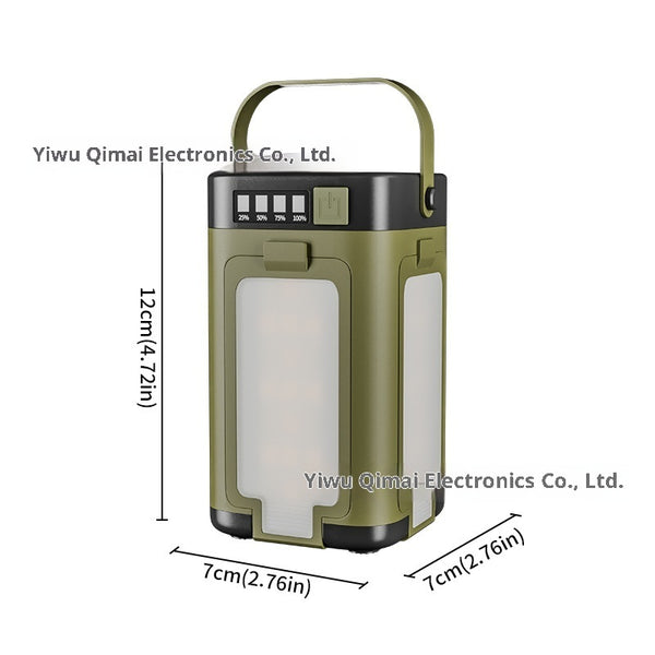 Multifunctional Four-leaf Folding Belt Solar Energy Camping Lights