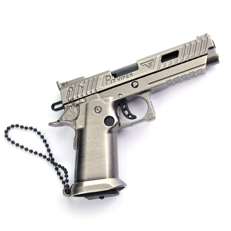 Mini Pendant Pistol Detachable Model Keychain Decoration
