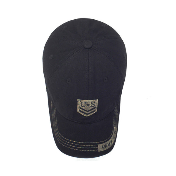 Embroidered US baseball cap