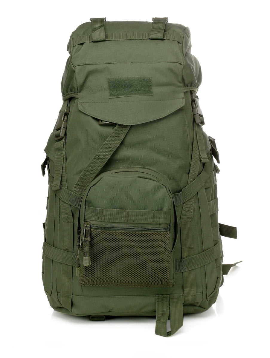 60L Camouflage Backpack For Camping  Hiking  Travel  And Cycling